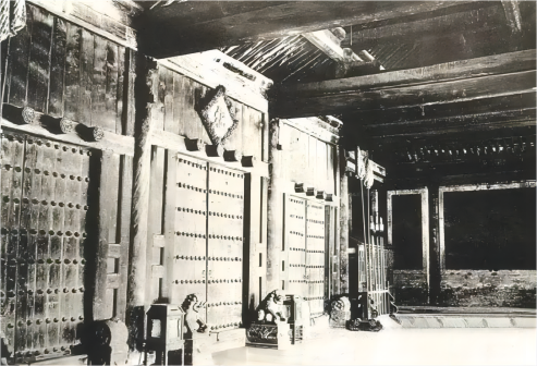 民国十一年（1922年）礼王府大门（内）