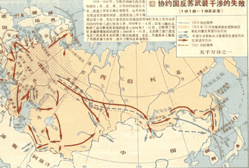 外国反苏武装干涉的失败（1918-1922）