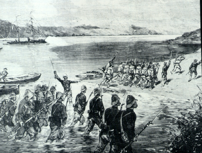 法国军队于1858年入侵岘港