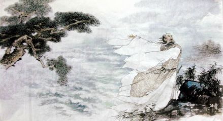 程连欧画作《屈子吟》