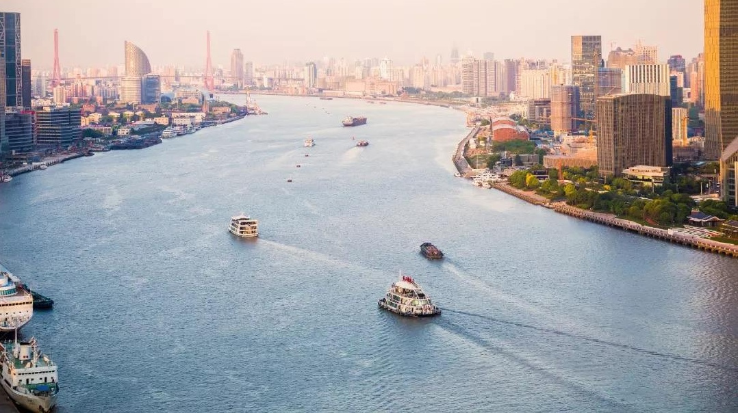 黄浦江入长江处吴淞口