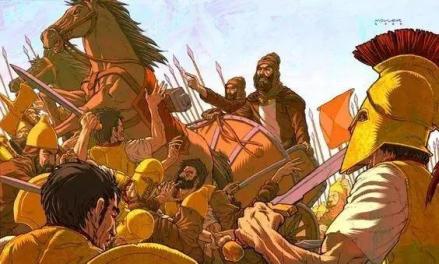 混乱中 大流士被麾下士兵误认为已经阵亡