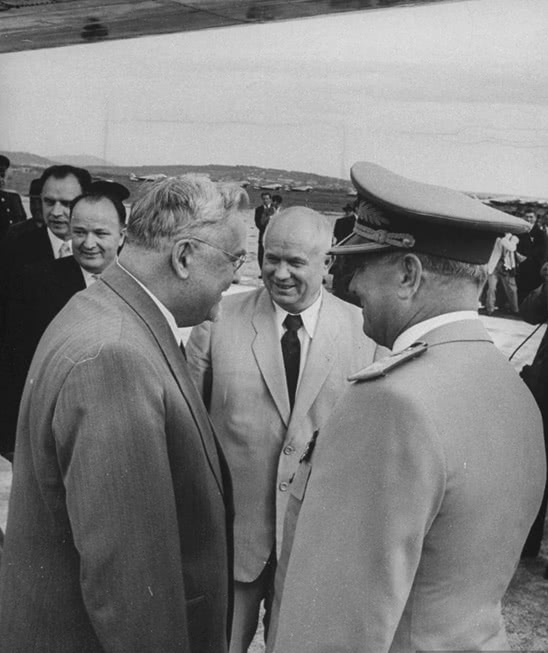 尼基塔·谢尔盖耶维奇·赫鲁晓夫合照