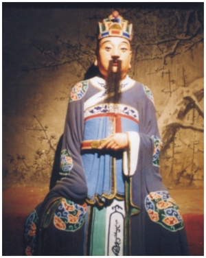 秦宓塑像 