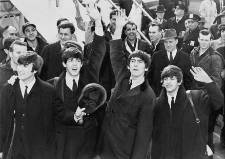 披头士1964年到达肯尼迪国际机场 