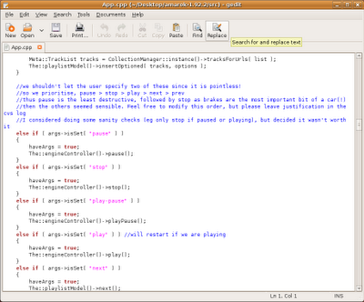 文本编辑器 Gedit软件 