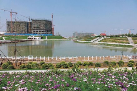 兰河街道风景图