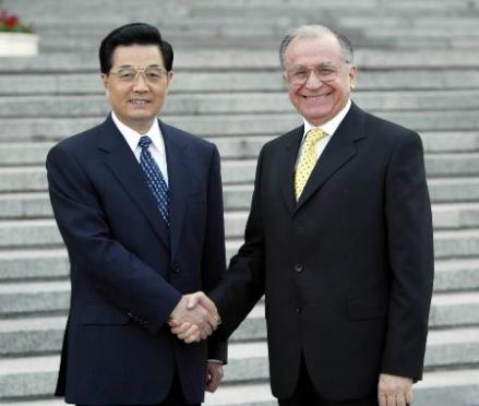 扬·伊利埃斯库对中国进行国事访问