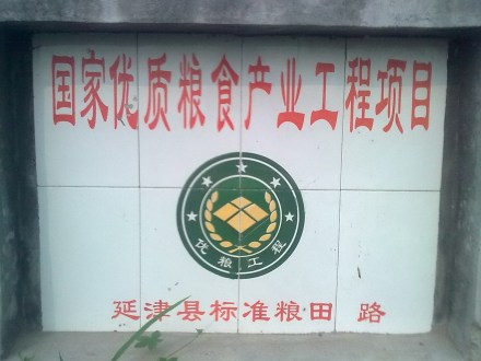 国家优质粮食产业项目-标准粮田（路）