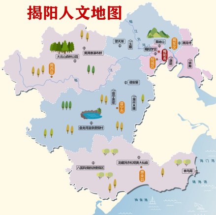 揭阳人文地图