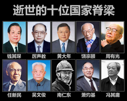 吴文俊位列“逝去的十位国家脊梁”