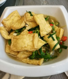 青椒炒豆腐