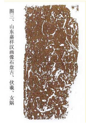 车骑画像石盘古