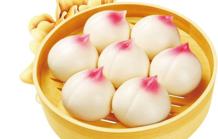 寿桃小笼包