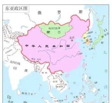 东亚地图