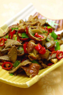 不同种类湘菜美食照片