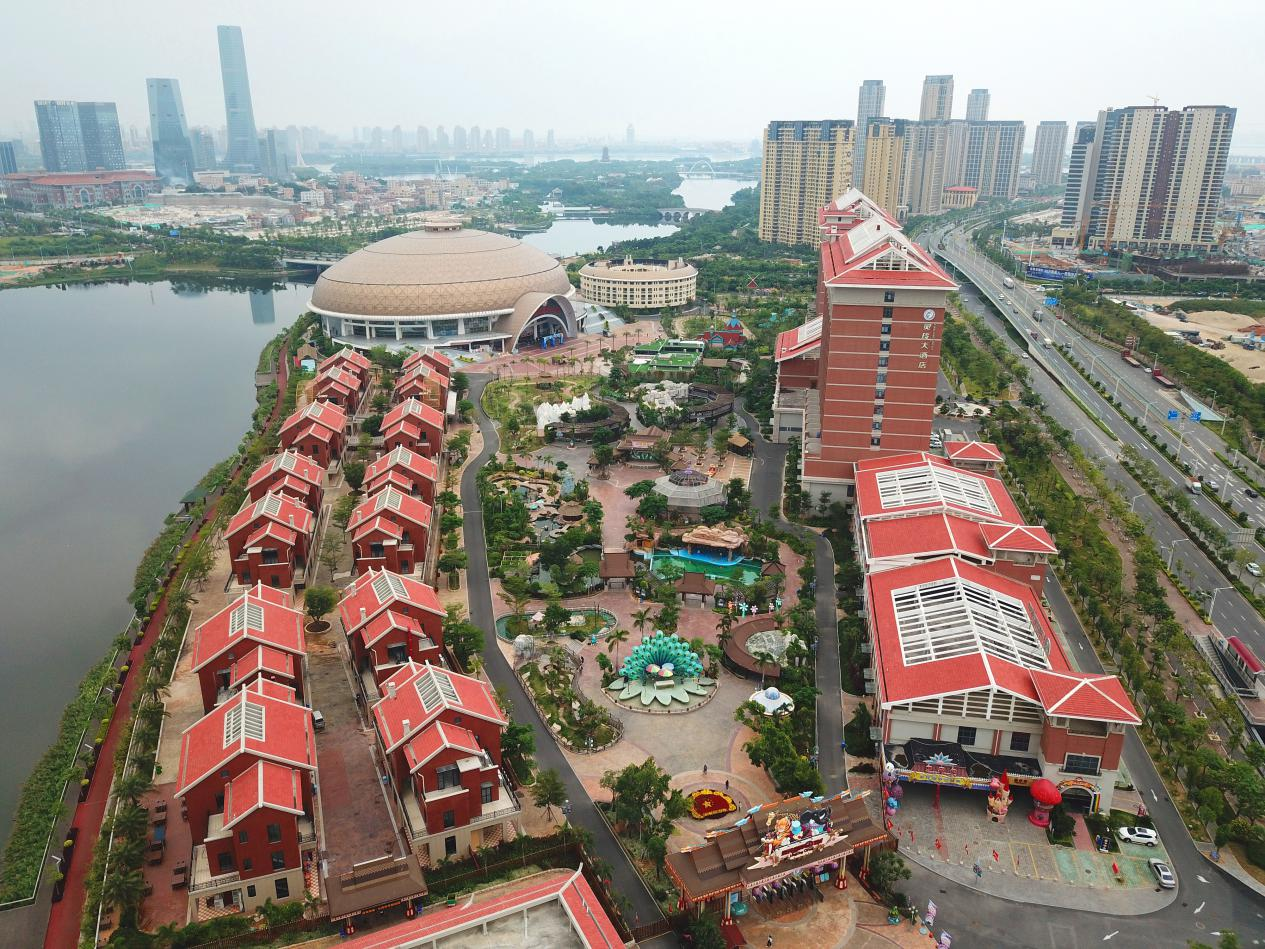 厦门灵玲国际马戏城俯视图