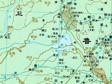 春秋廪丘邑