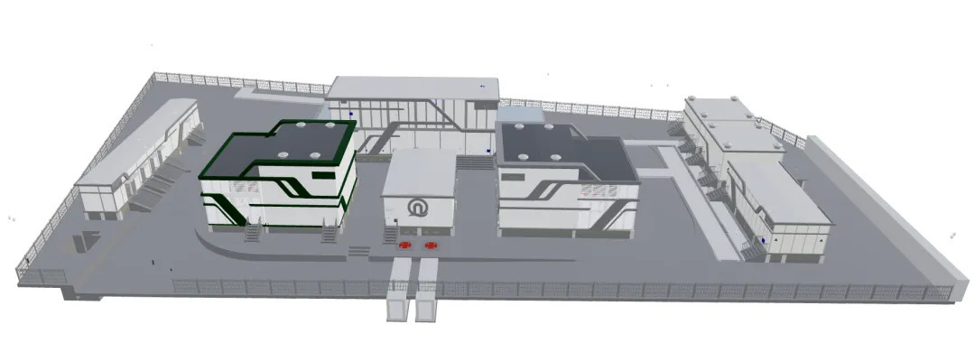 装配式主变电所BIM模型