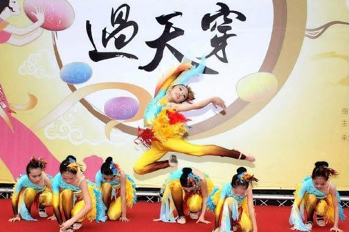 客家民俗活动现场图