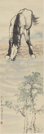 《河边马》