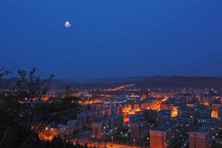 仪陇县夜景