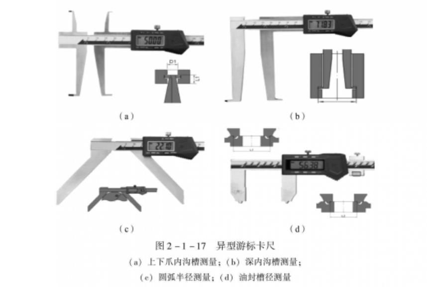 异型游标卡尺