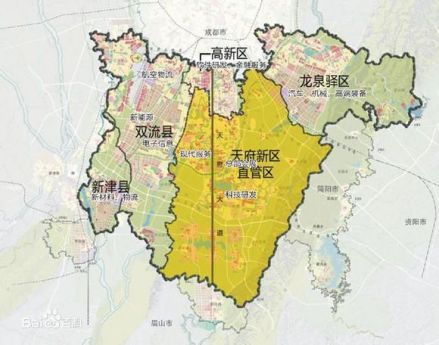 成都天府新区直管区
