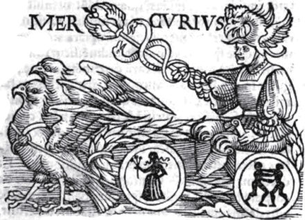 Mercury，1550年古德·波那提编辑的木刻集