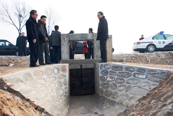 汾河灌区水利建筑 