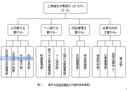 分行的架构