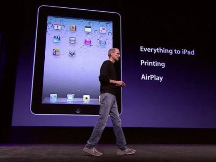 乔布斯介绍iPad