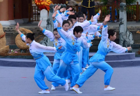 客家民俗活动现场图