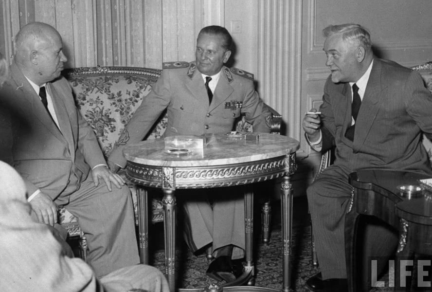 尼基塔·谢尔盖耶维奇·赫鲁晓夫合照