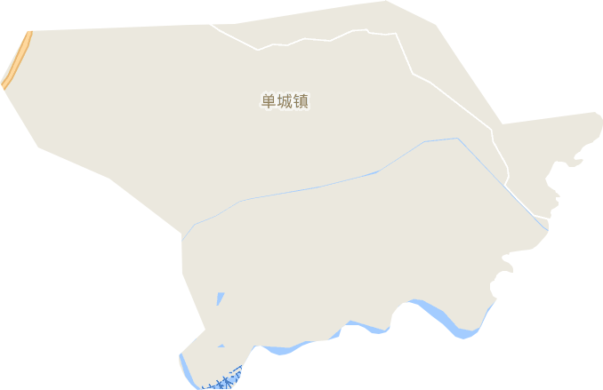 单城镇电子地图