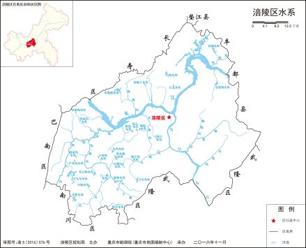  涪陵区水系
