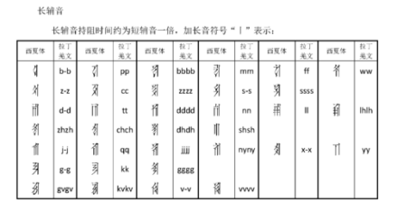 长辅音