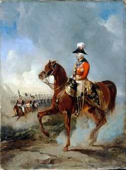 1844年在检阅中的韦尔斯利