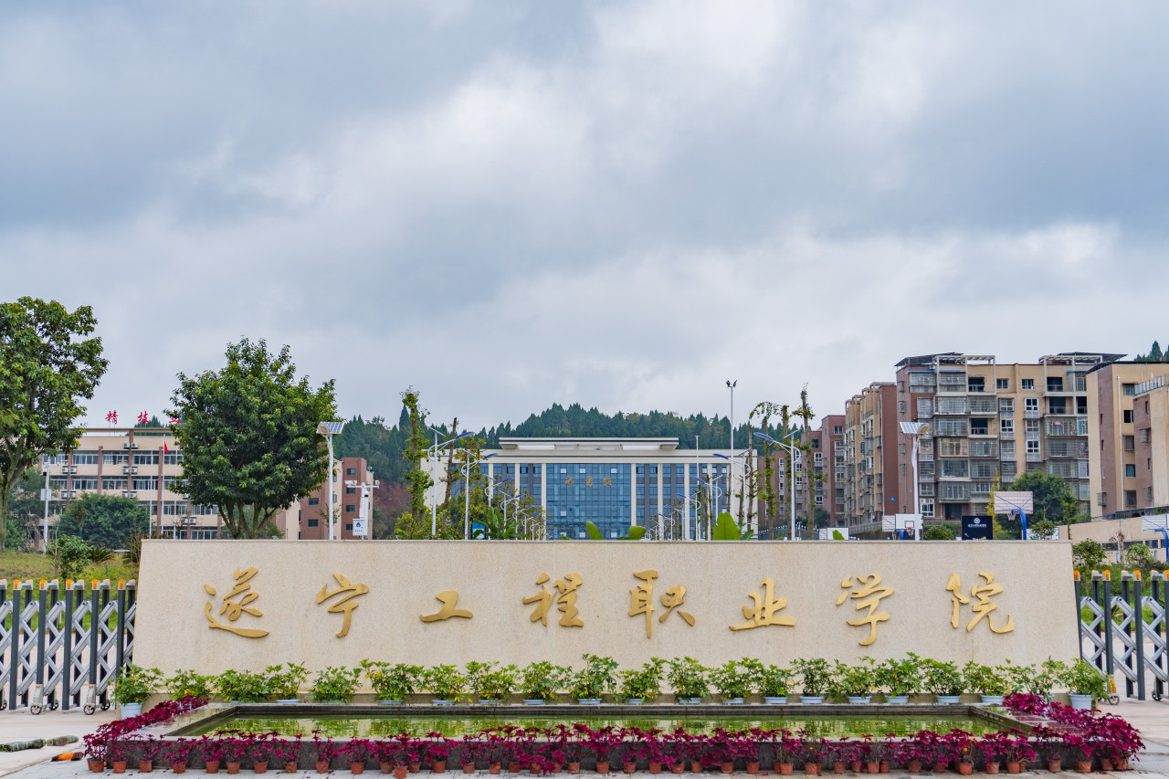 遂宁工程职业学院正校门