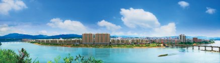 于都县城全景图
