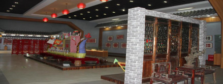 华容区“非遗馆”展示厅