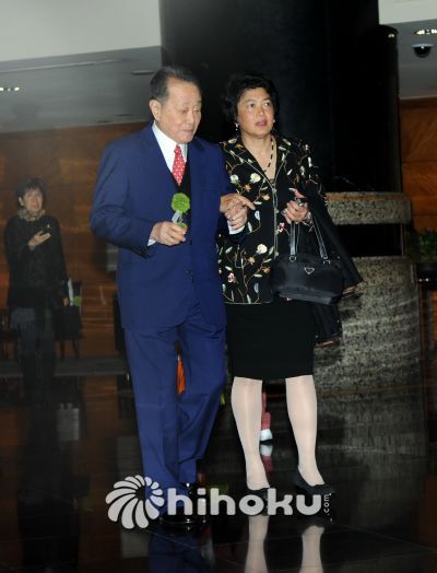 郭鹤年与太太何宝莲