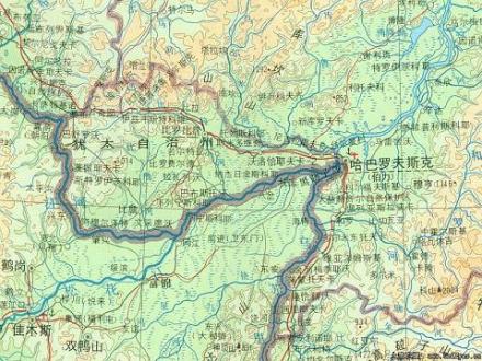 中苏东段国界