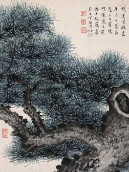 丁辅之画作