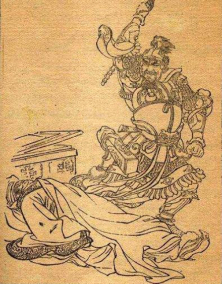 伍子胥掘墓鞭尸