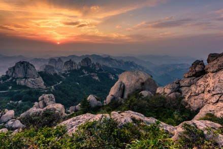 山东半岛最高峰——崂山