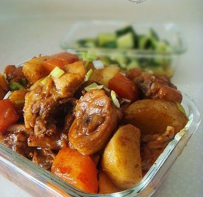 麻辣鸡块 