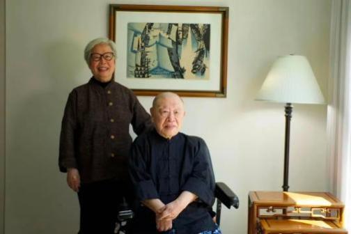 许倬云与妻子孙曼丽