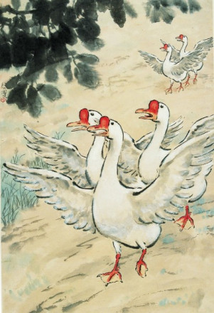 《鹅闹》