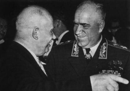 赫鲁晓夫与朱可夫